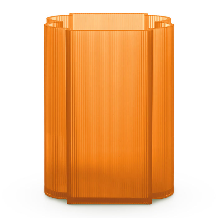 Kartell Okra Vaas H 24 cm - Oranje
