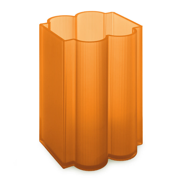 Kartell Okra Vaas H 24 cm - Oranje