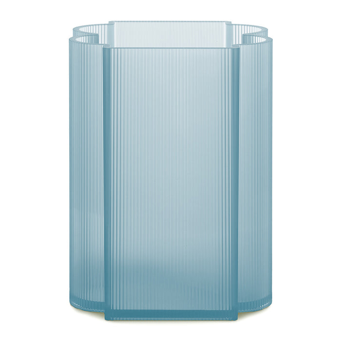 Kartell Okra Vaas H 24 cm - Lichtblauw