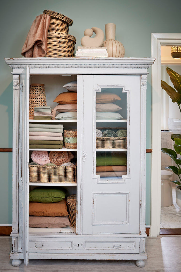 In The Mood Collection Famke Fleece Plaid - 180 x 130 cm - Perzik