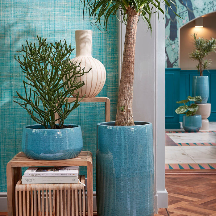 Mica Decorations Holm Vaas - H42 x Ø27,5 cm - Keramiek - Crème