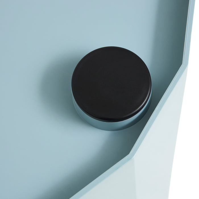 HAY Facet Bijzettafel met Opbergvak - High - Spinach Green