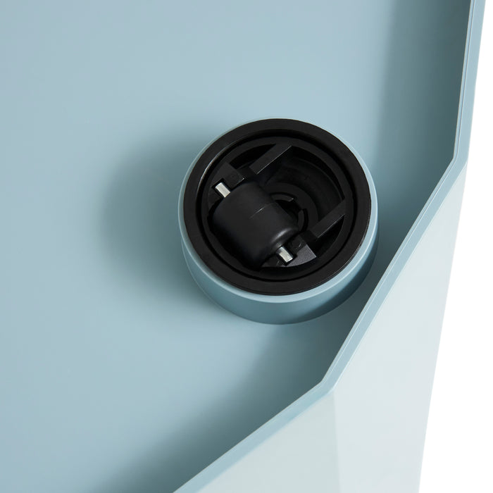 HAY Facet Bijzettafel met Opbergvak - Low - Misty Grey