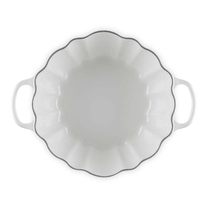 Le Creuset Signature Pompoen Braad/Stoofpan Ø 24 cm - Wit