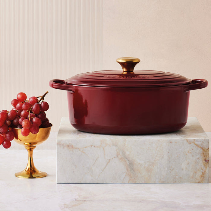 Le Creuset Signature Ovale Braadpan 4,7 L - Garnet