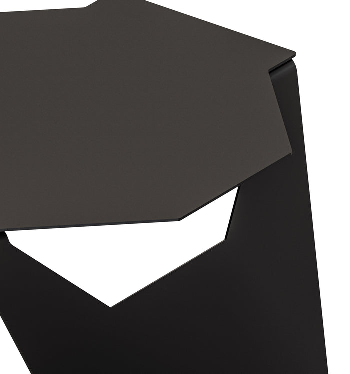 Gorillz Hive Bijzettafel - Moderne Salontafel - Zwart