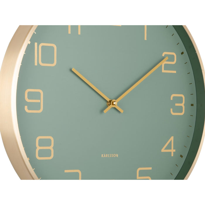 Karlsson - Wall Clock Elegance Glow