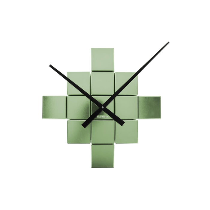 Karlsson - Wall Clock DIY Cubic Metallic
