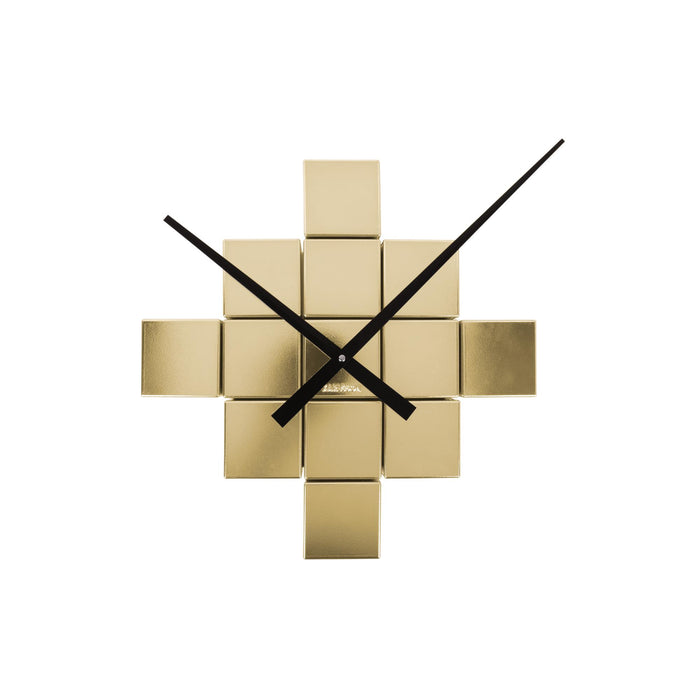 Karlsson - Wall Clock DIY Cubic Metallic