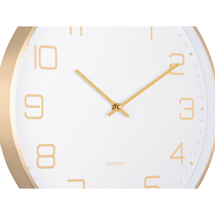 Karlsson - Wall Clock Elegance Glow