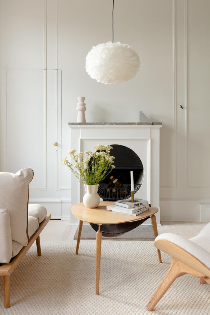 Umage Eos hanglamp medium Ø45 zwart snoer, lichtgrijs