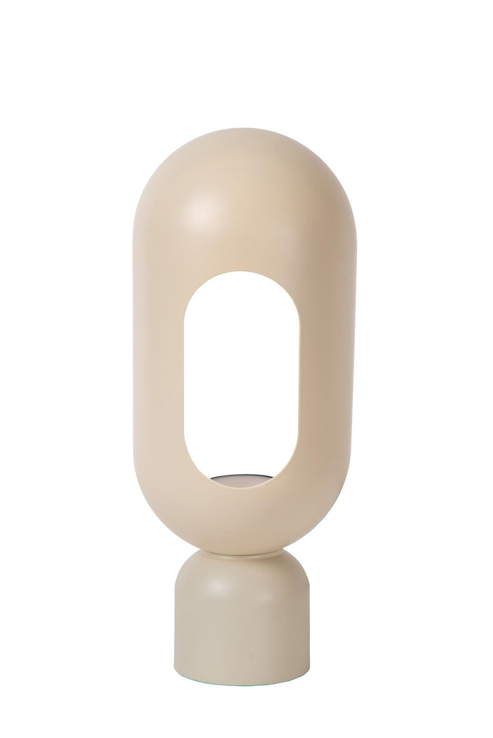 Lucide BARRIS Tafellamp - Taupe