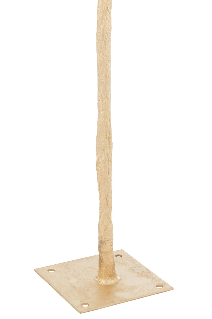 J-Line kerstbal Parels - glas - paars - small - doos van 4 stuks