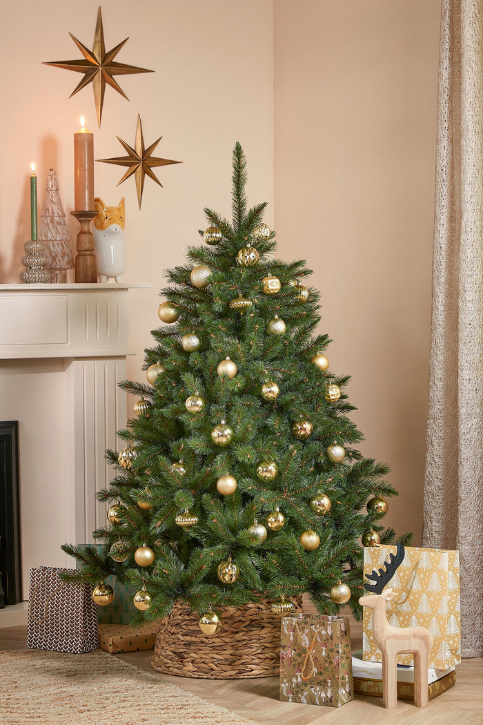 House of Seasons Kerstballen Set - 60 Stuks - Goud