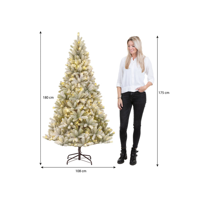 Black Box Trees Nagoya Kunstkerstboom met Verlichting - H180 x Ø108 cm