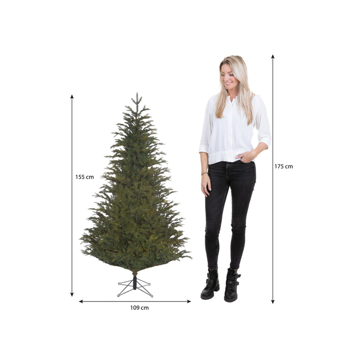 Black Box Trees Frasier Kunstkerstboom - H155 x Ø109 cm - Groen