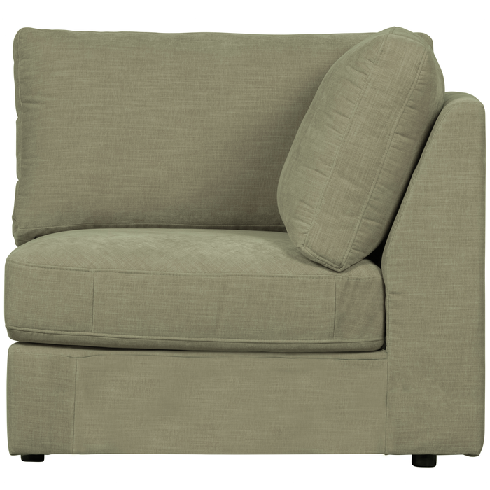 vtwonen Family Hoek Bank Element - Polyester - Groen