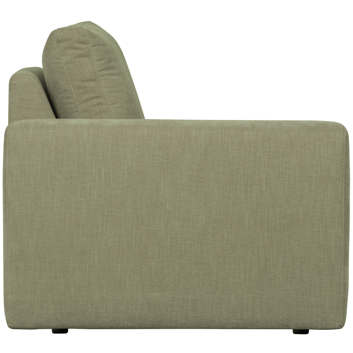 vtwonen Family 1-Zits Bank Element Arm Links - Polyester - Groen