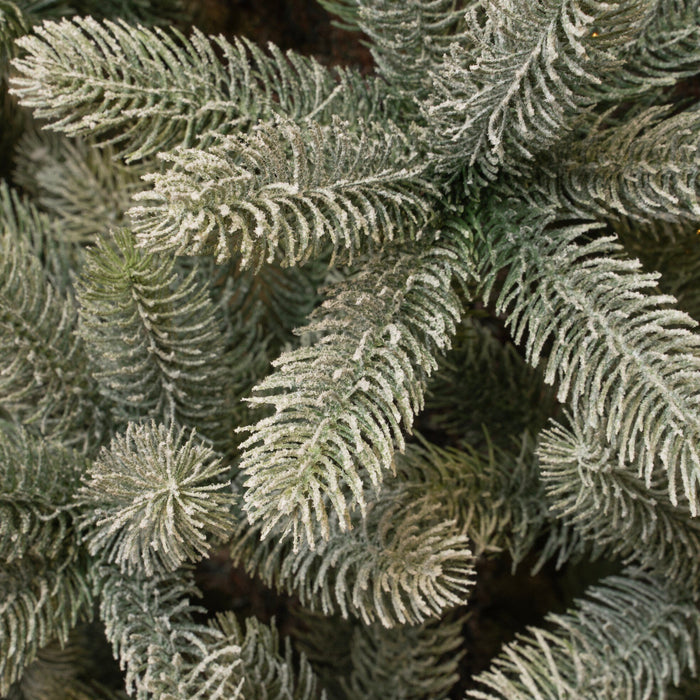 Black Box Trees Nagoya Kunstkerstboom - H120 x Ø79 cm - Groen Frosted