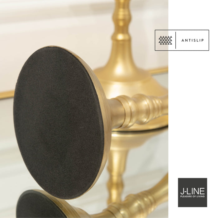 J-Line kandelaar Klassiek Design – aluminium – goud - small