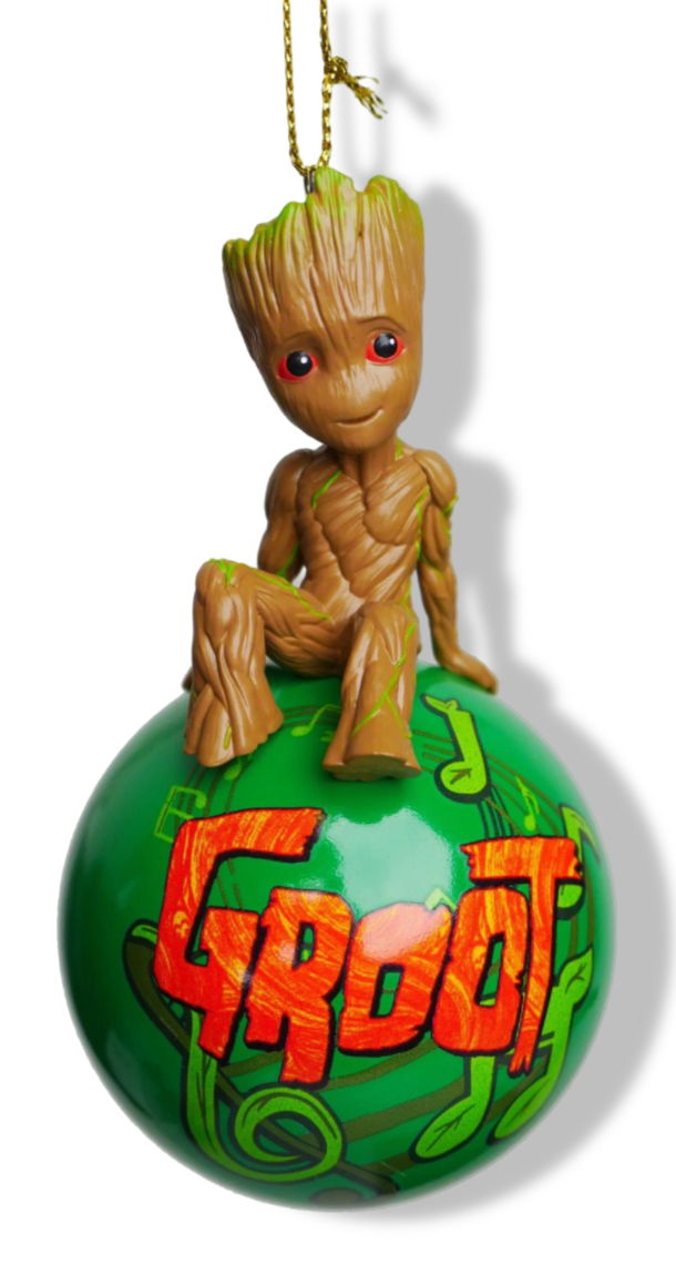 Kurt S. Adler - Ornament plastic 3d groot bauble