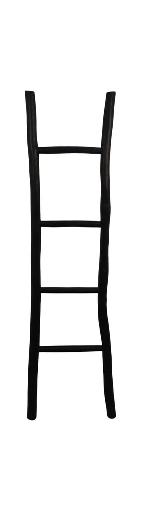 Decoratieve ladder - 150 cm - zwart