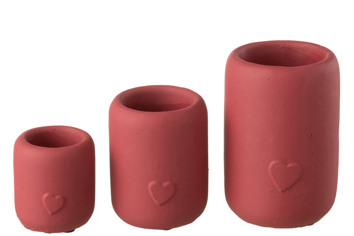 J-Line kerstbal Rendier - glas - zwart|wit - doos van 6