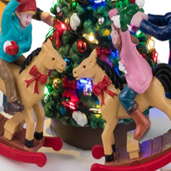 Lemax - 'Rockin' Around The Christmas Tree' - Verlicht tafelstuk met