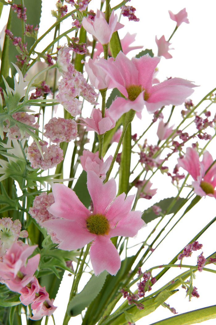 J-Line decoratie Kegel - veren - geel