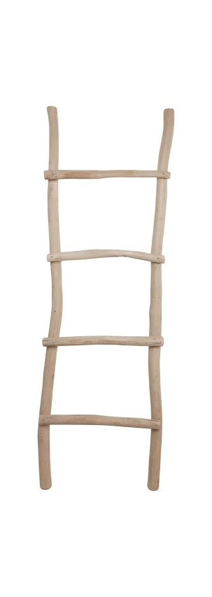 Decoratieve ladder - teak