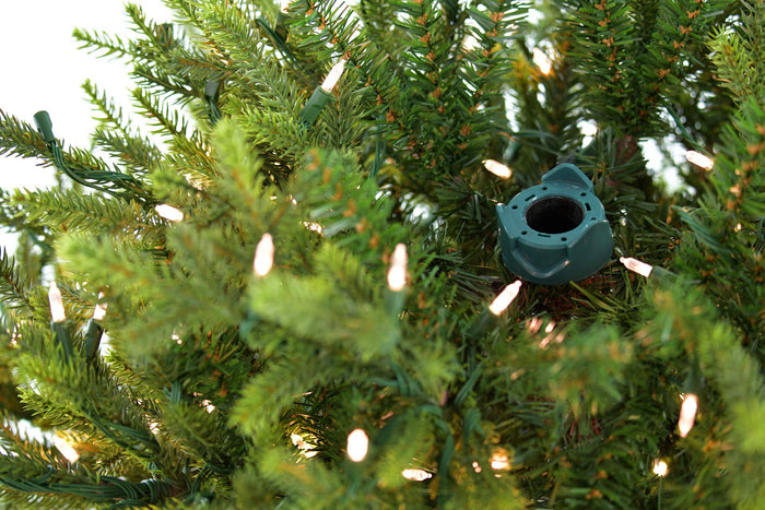 Sami Mountain Spruce Wood verlichte kunstkerstboom - 228 cm -