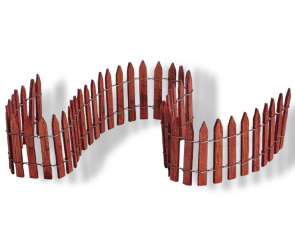 LEMAX - 18 wired wooden fence