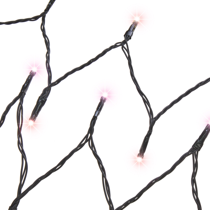 Beliani - IGALIKU - LED kerstverlichting - Zwart - 1350 cm - PVC