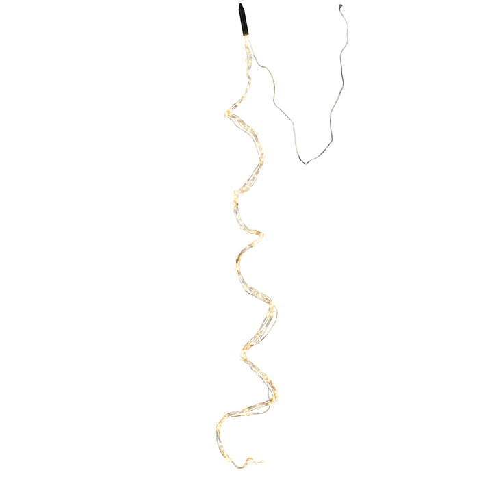 J-Line kerstverlichting Slinger 200Led 2M - kunststof - warm wit - LED