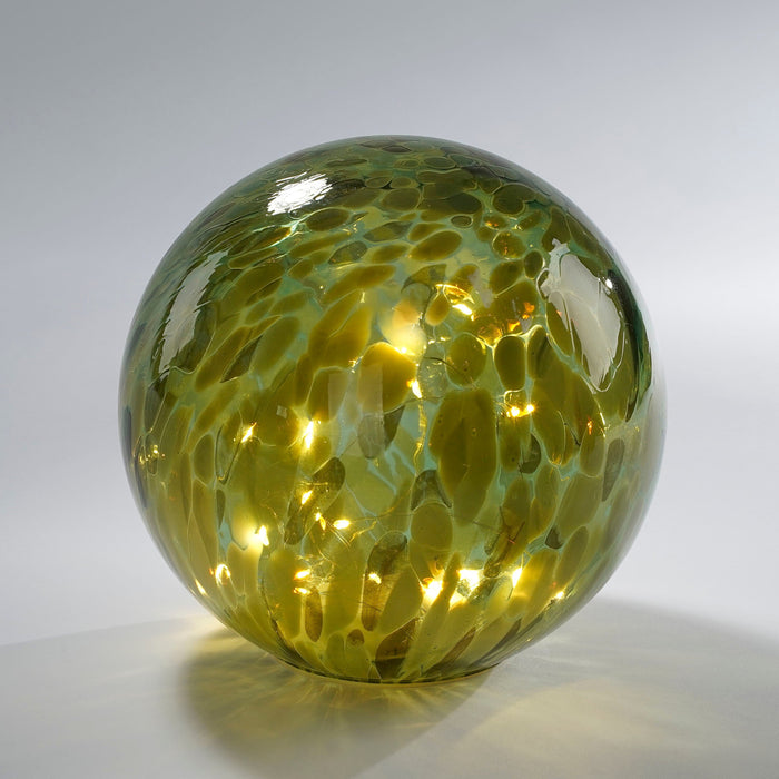 House of Seasons Bollamp met LED Verlichting - H20 x Ø20 cm - Glas