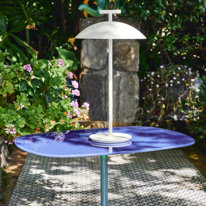 Kartell Mini Geen-A Oplaadbare Tafellamp - Wit