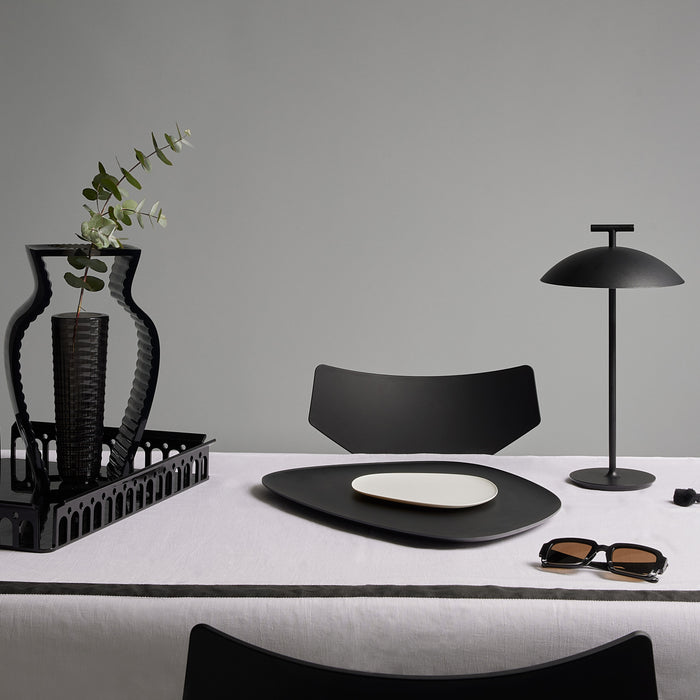 Kartell Mini Geen-A Oplaadbare Tafellamp - Zwart