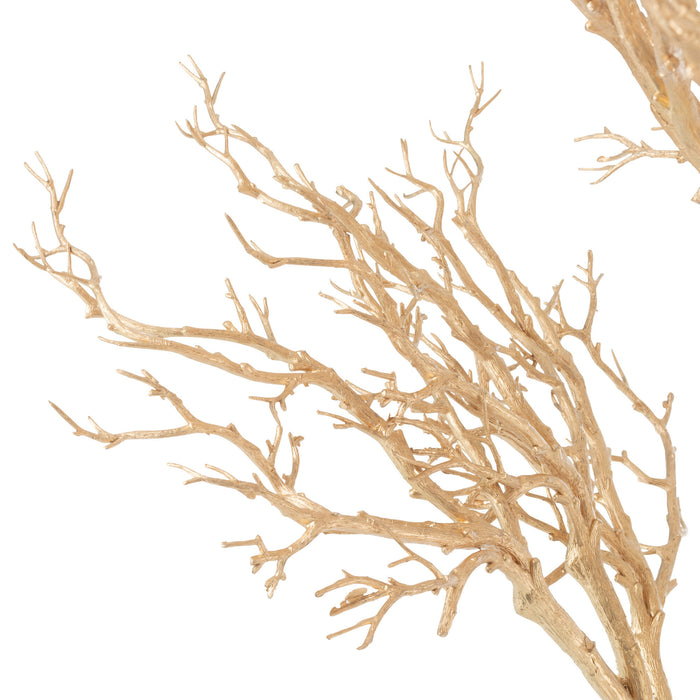 J-Line boom Kale Takken 3 Stammen - goud