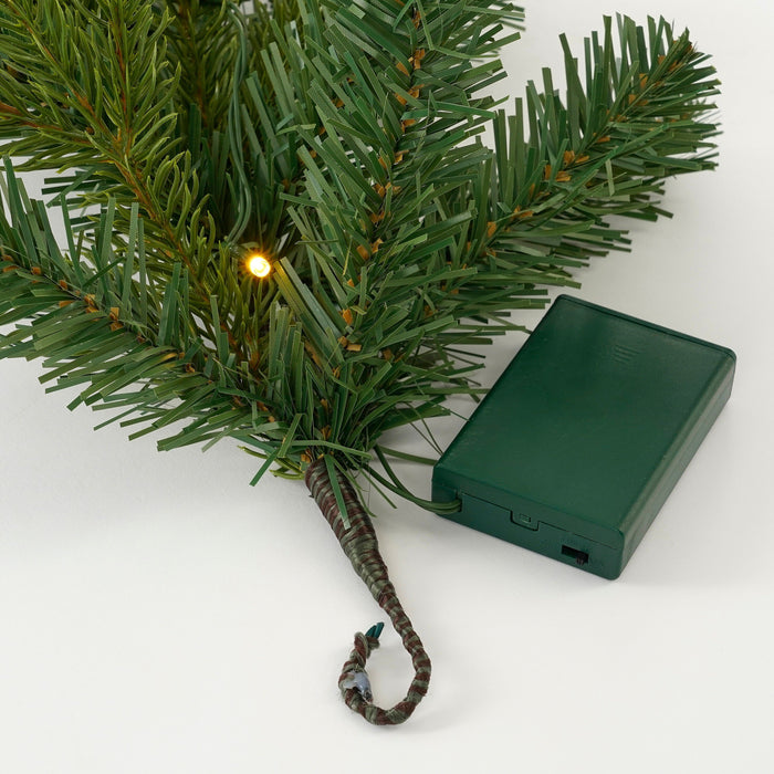 Black Box Trees Flachau Guirlande met Verlichting - L180 cm - Groen