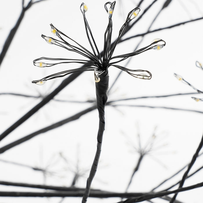 Luca Lighting Kerstverlichting Bal met Lampjes - Ø70 cm - Zwart