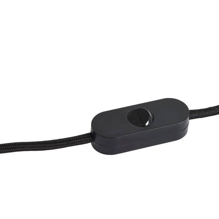 HAY Common Snoerpendel met Stekker - Soft Black