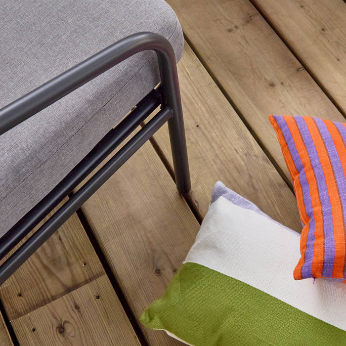 sweeek - Tuinset van staal, 5 zitplaatsen