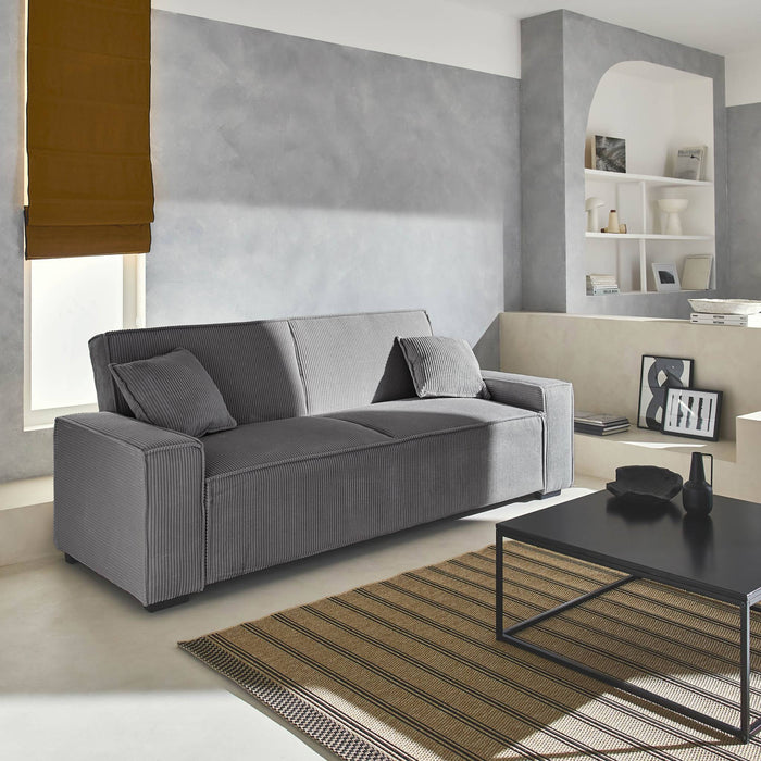 sweeek - 3-zits corduroy slaapbank