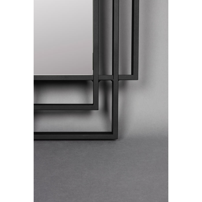 Dutchbone Ramsey Spiegel staand| Passpiegel - Zwart