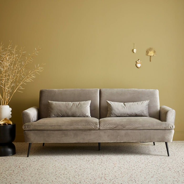 sweeek - 2-3 zits velours slaapbank