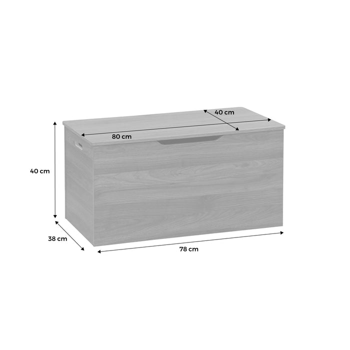 sweeek - Bedeinde, walnootkleurig houtdecor