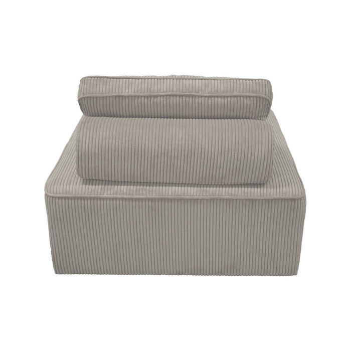 sweeek - Fauteuils corduroy 1 zitplaats (set van 2)