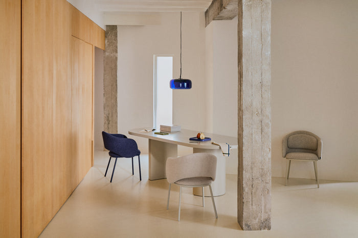 Kave Home - Nealy tafel in gelakt MDF in ecru afwerking 240 x 100 cm