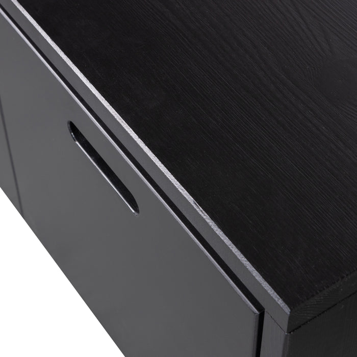 by fonQ Knix Kistbank - Zwart