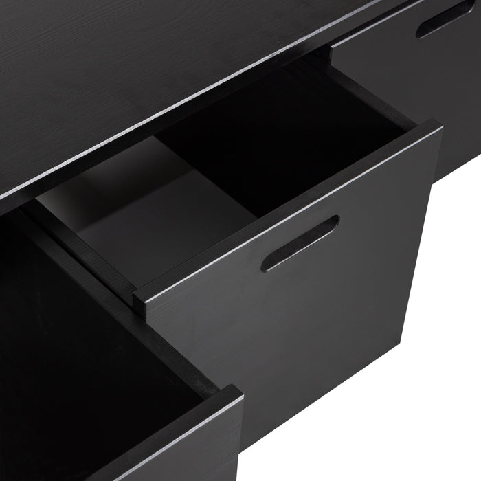 by fonQ Knix Kistbank - Zwart